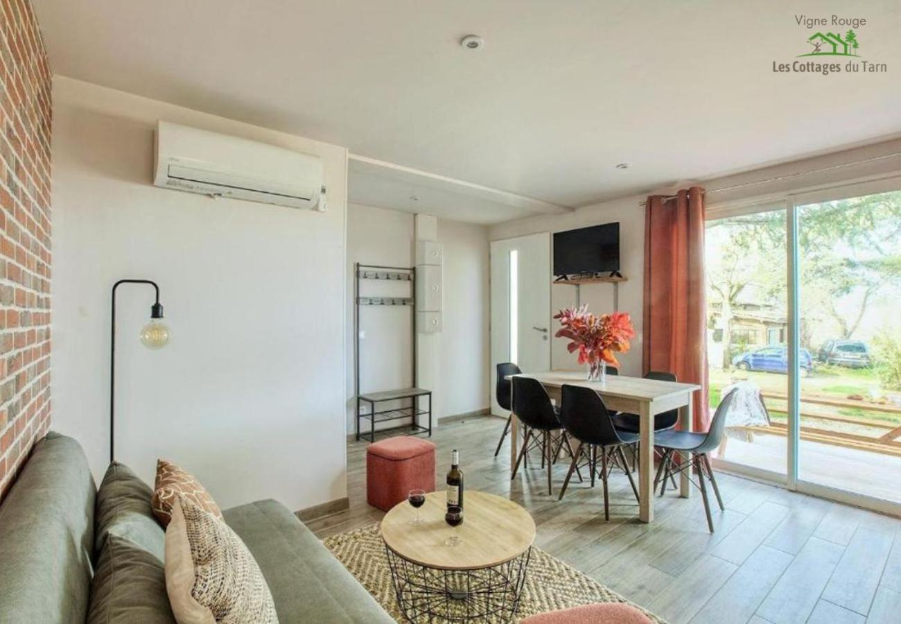 Le Cottage Nature Vigne Rouge Sauna Gaillac Entre Albi-Toulouse & Les Cottages Du Tarn Brens  Exterior photo